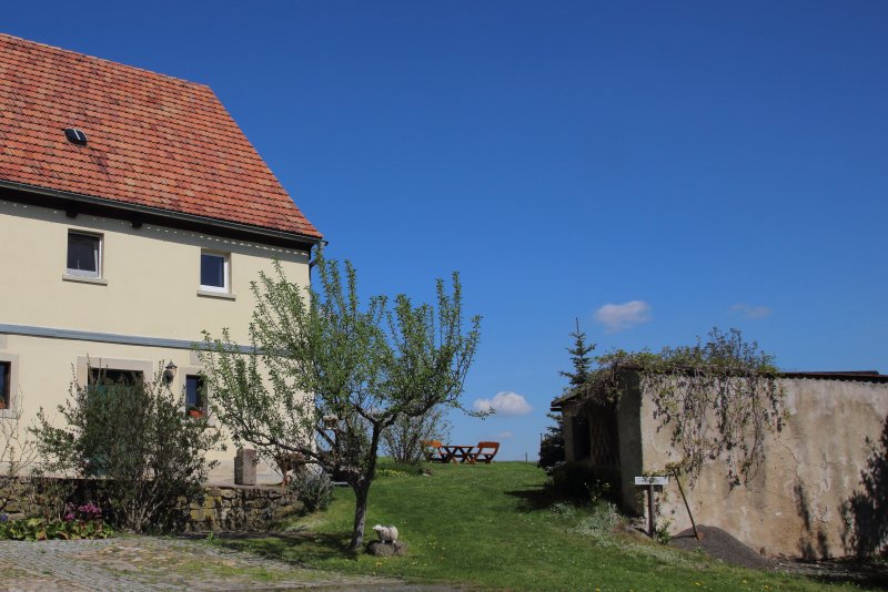 Haus und Außenanlage